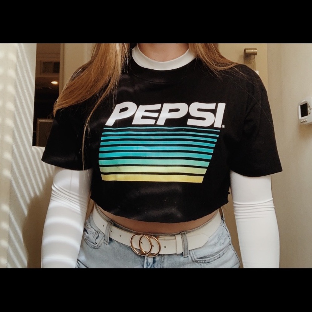PEPSI crop top